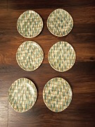 "Jajeczka" Włocławek, pikasiak, 6 talerzy deserowych 