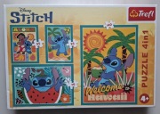 Puzzle Trefl Stitch 4w1