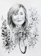 karykatura portret prezent na zamówienie od a4