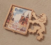 Magnes na lodówkę 3D Praha, Czechy. Praga.