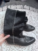 Swietne kowbojki skórzane vintage Pinterest 