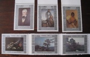 Malarstwo kompletna seria ** z 1987 roku czyste 