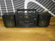 Radiomagnetofon BOOMBOX SANYO M W232LOET sprawny do korekty