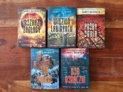 James Dashner Rozkaz zagłady Więzień labiryntu Próby ognia Kod gorączki