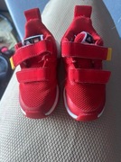 Adidas buty sportowe tworzywo sztuczne czerwony rozmiar 23