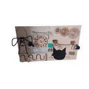 Tablica manipulacyjna sensoryczna montessori