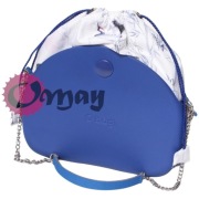 Chabrowy organizer worek do Obag MOON LIGHT żurawie 2 kieszenie komin OMAY