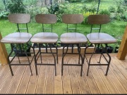 Krzesła barowe hokery loft