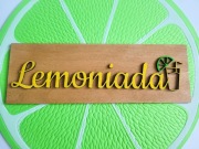 Tabliczka do sesji LEMONIADA Rekwizyt do zdjęć