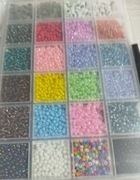 KORALIKI DO ROBIENIA BRANSOLETEK DUŻY ZESTAW 