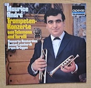 Maurice André – Trompeten-Konzerte von Telemann Und Torelli - LP