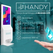 Stacja dezynfekująca z ekranem LCD
