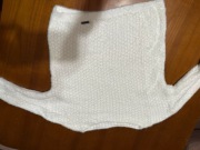 Sweter dziecięcy bardzo miły rozmiar S biały