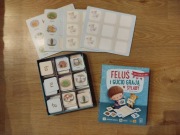 Gra planszowa - Feluś i Gucio grają w sylaby 