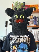 Miękka Zimowa Kominiarka na Kask Narciarski Unisex Szczerbatek Jednorożec