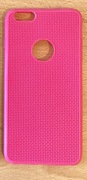 obudowa iPhone 7+ plus 8+ różowa etui case gumowa 