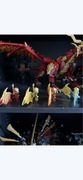 Lego Ninjago złota forma smoka komplet 4 figurek