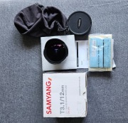 Obiektyw Samyang 12mm T3.1 VDSLR ED AS NCS Fish-eye do Canona EF