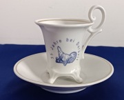 FILIŻANKA DO ESPRESSO + SPODEK PORCELANA WEIMAR