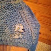 Czapka niebieska nowa z metka chlopieca 