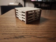 Podstawki pod kubki, szklanki, kufel. W kształcie palet.