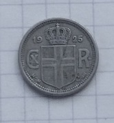 #353 Islandia 25 aurar 1925 rzadka!