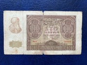 100 złotych 1940 ser. B - oryginał