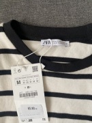 bluzka nowa z metką zara w paski M