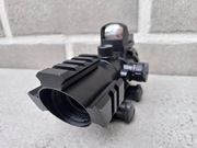 Theta Optics Rhino 4x32 z kolimatorem micro, ASG