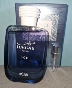 Rasasi Hawas Ice mocne parametry perfumy arabskie klasyczme perfumetka 3ml
