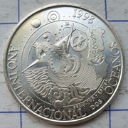 Portugalia 1000 escudos 1998 28g Ag 500