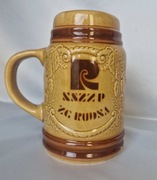 Kufel górniczy 1990 Karczma Piwna NSZZ P ZG Rudna 
