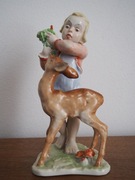 Rosenthal. FIGURKA - DZIEWCZYNKA Z JELONKIEM