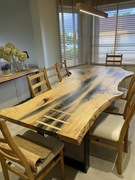 Stół do jadalni , salonu monolit dębowy GP 23