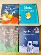 4 książki z serii Czytam sobie, poziom 2 i 3