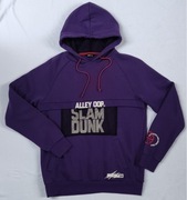 BLUZA MĘSKA Z KAPTUREM FIOLETOWA CROPP ROZMAR L 