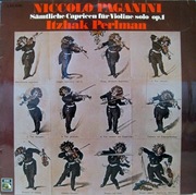 NICCOLO PAGANINI, SAMTLICHE CAPRICEN FUR VIOLINE SOLO OP.1 - ITZHAK PERLMAN