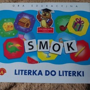 Gra edukacyjna SMOK literka do literki