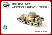 Model z druku Mitsu 104 1/72 PROMOCJA