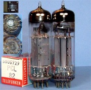 PCL82 - Telefunken  - para,    2  sztuki