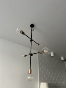 Lampa industrialna loft nowodvorski sticks nowoczesna czarna