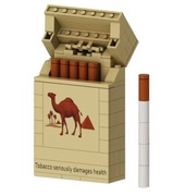 kreatywne pudełko na papierosy klocki zestaw Camel