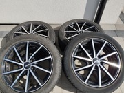 Alufelgi Alutec Singa Black z oponami zimowymi