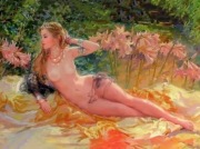 Obraz na Płótnie z Nagością30 x 40 cm + ramka