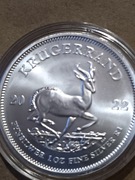 Srebrna moneta bulionowa Krugerrand 1 uncja srebra 999