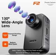 Kamerka nasobna F2 1080P HD - nowa