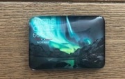 Zorza polarna koło podbiegunowe Norwegia - magnes na lodówkę 