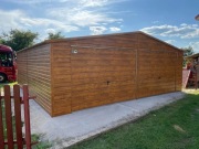 Garaż blaszany, wiata. WZMOCNIONY PROFILAMI. PRODUCENT. Cała Polska