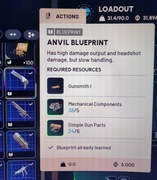 ANVIL BLUEPRINT KOWADŁO SCHEMAT ARC RAIDERS PC/PS/XBOX
