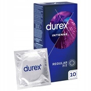 DUREX INTENSE prezerwatywy potęgujące orgazm z wypustkami i prążkami 10szt.